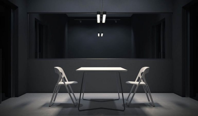 Interrogation Room Mirror